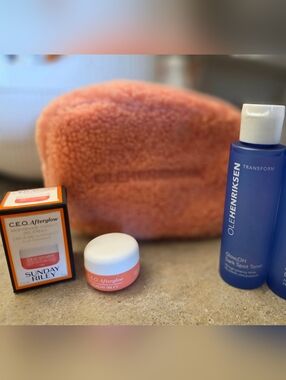 Brightening Skincare Bundle – Ole Henriksen Toner + Sunday Riley + Peptide Lip